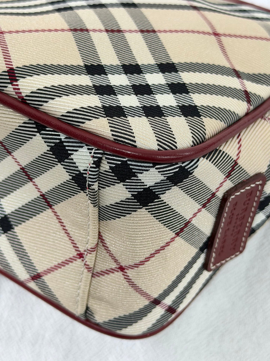 BURBERRY Blue Label Nova Check Pocket Crossbody Bag