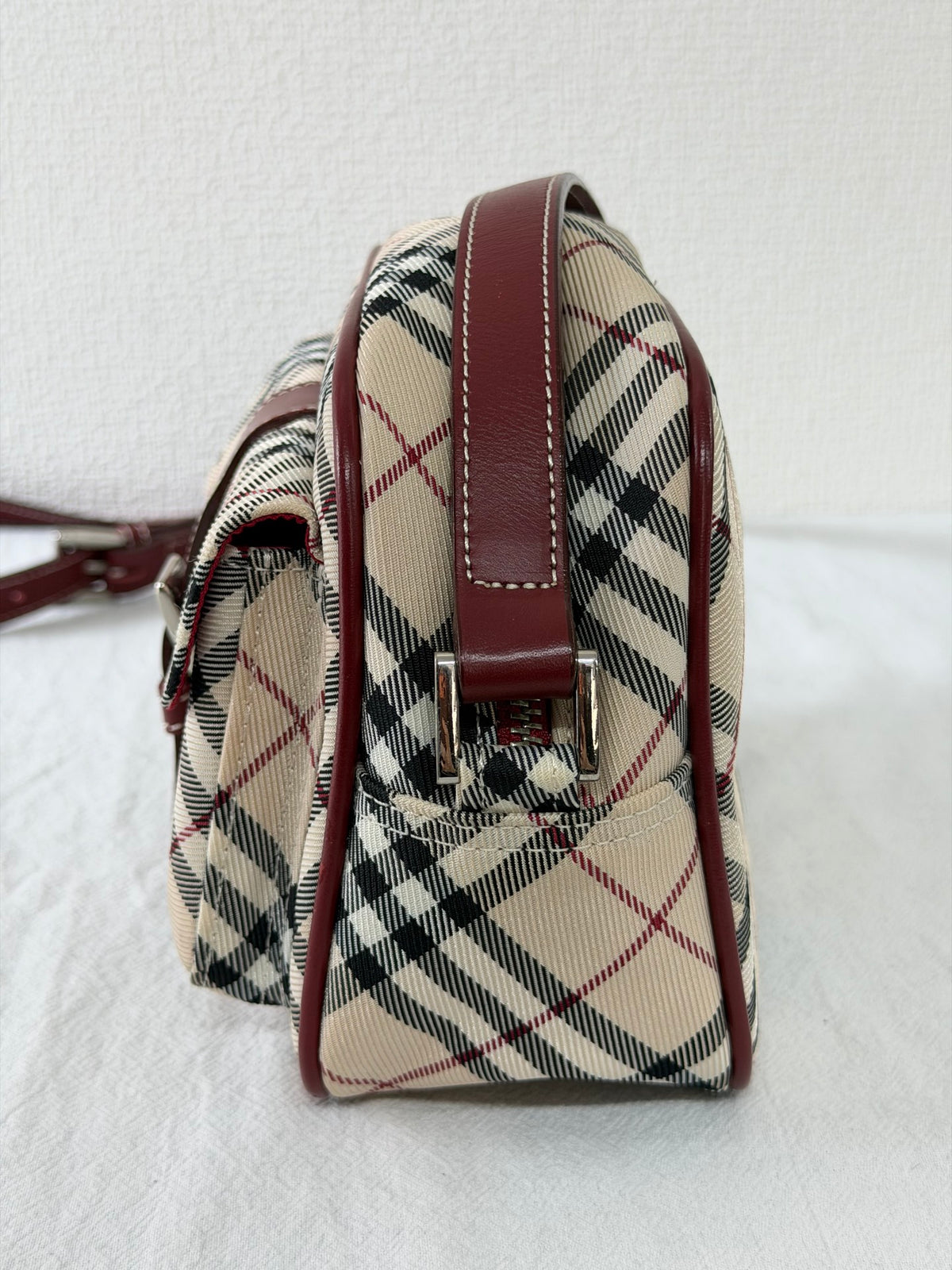 BURBERRY Blue Label Nova Check Pocket Crossbody Bag