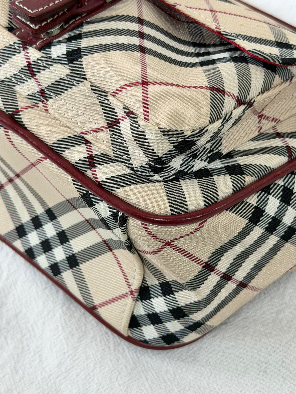 BURBERRY Blue Label Nova Check Pocket Crossbody Bag
