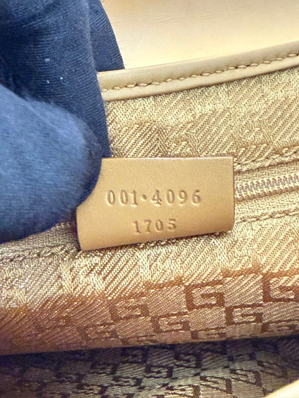 Gucci  Bamboo Jackie Suede Shoulder Bag