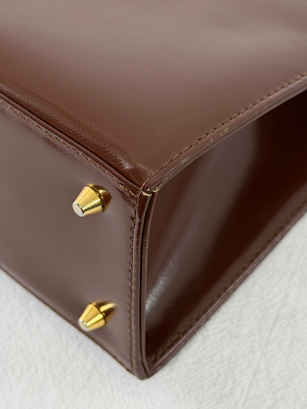 Yves Saint Laurent Box Flap Top Handle Bag