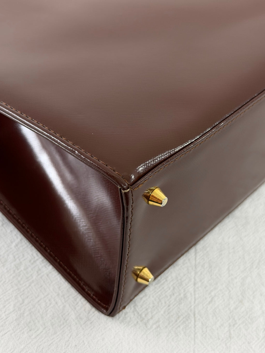 Yves Saint Laurent Box Flap Top Handle Bag