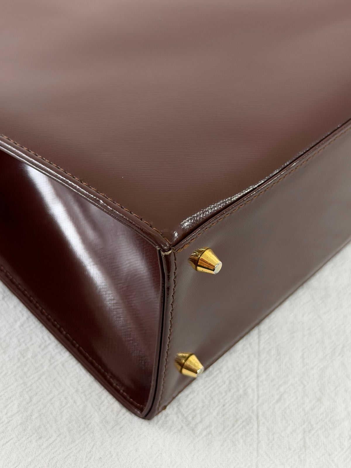 Yves Saint Laurent Box Flap Top Handle Bag