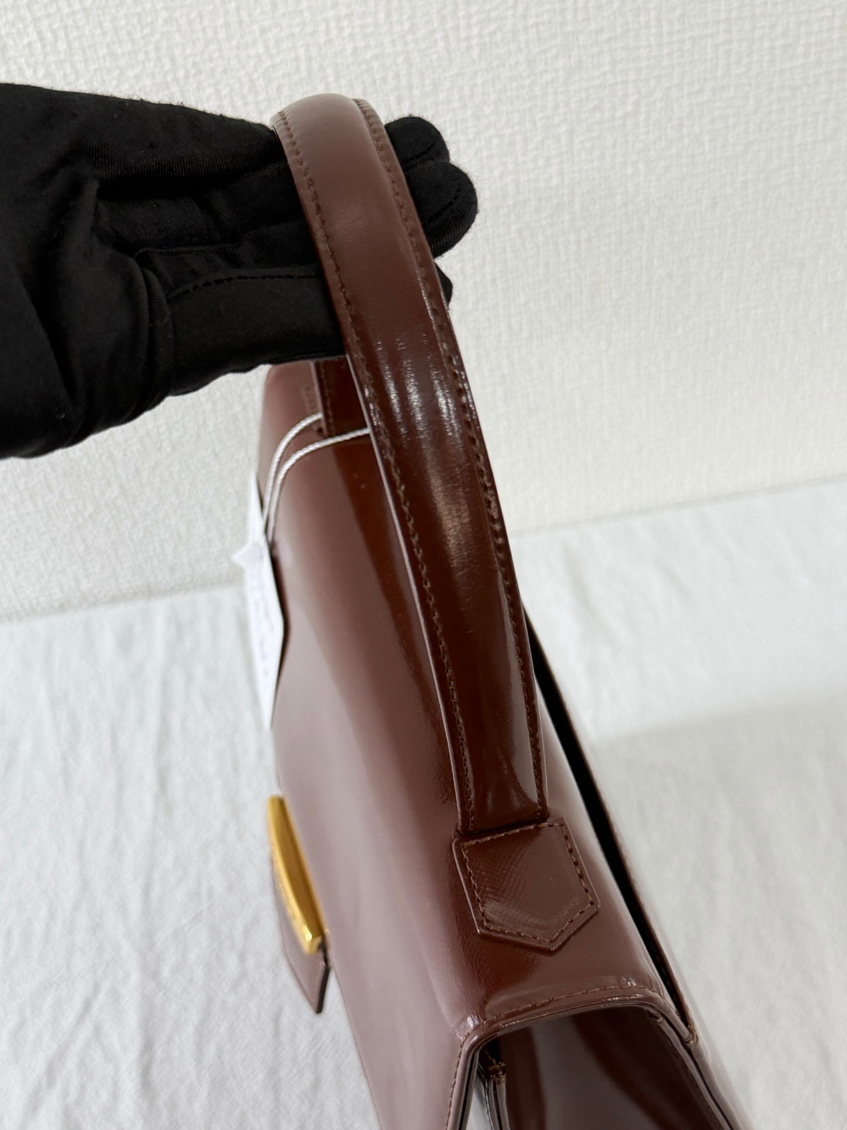Yves Saint Laurent Box Flap Top Handle Bag