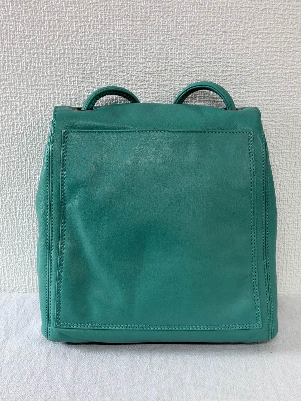 CHANEL Turquoise Caviar Stitched CC Flap Crossbody Bag