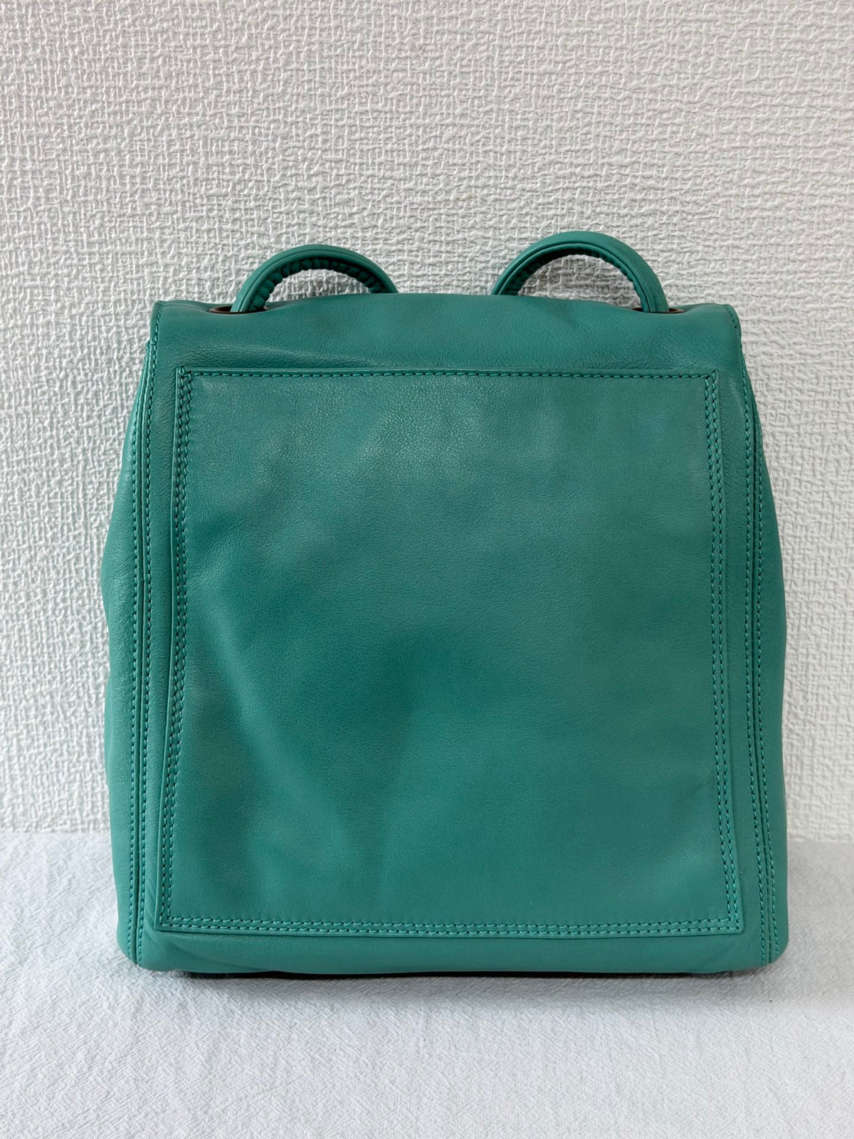 CHANEL Turquoise Caviar Stitched CC Flap Crossbody Bag