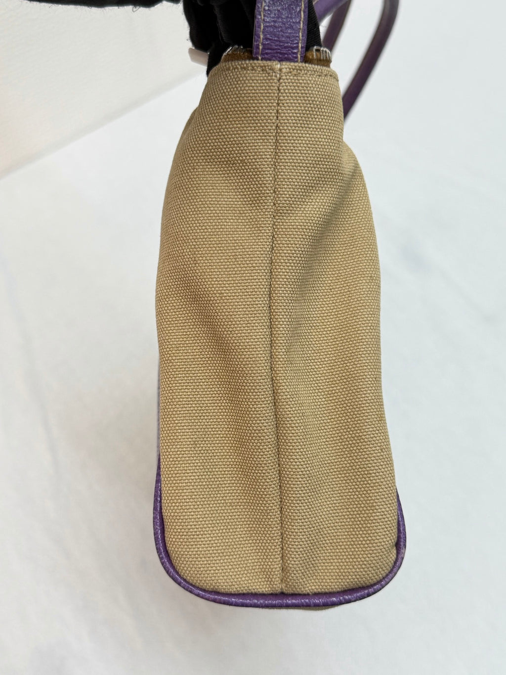 PRADA Canapa Canvas Cinghiale Bowling Bag
