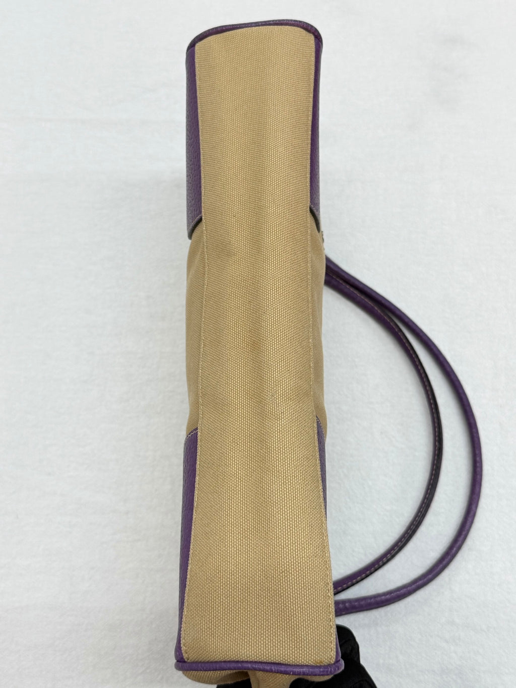 PRADA Canapa Canvas Cinghiale Bowling Bag