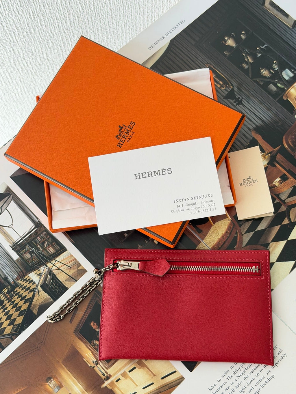 Hermès Kelly Pocket Compact Wallet