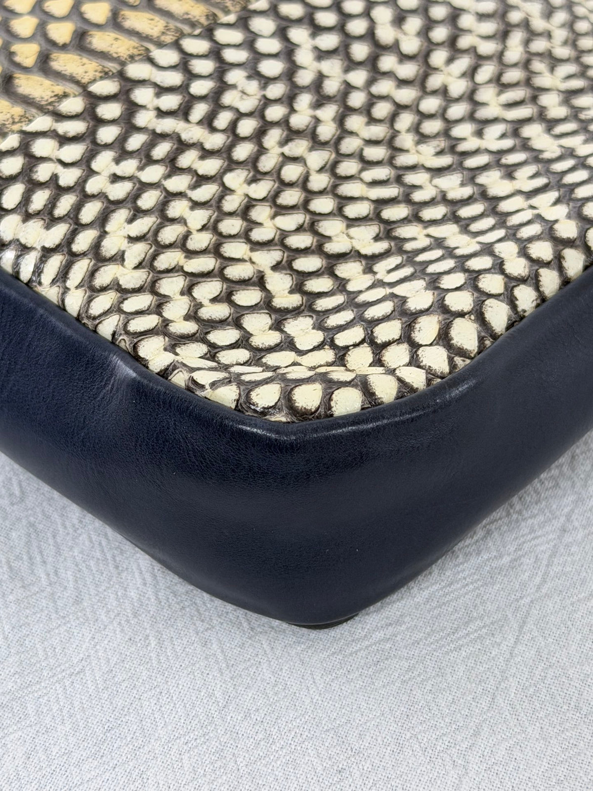 CELINE Python Leather Shoulder Bag