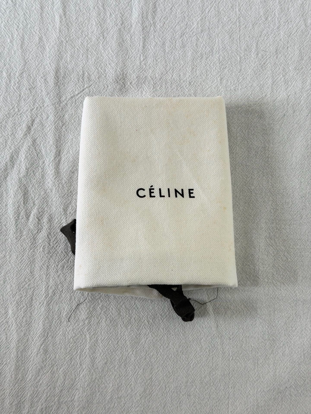 CELINE Python Leather Shoulder Bag