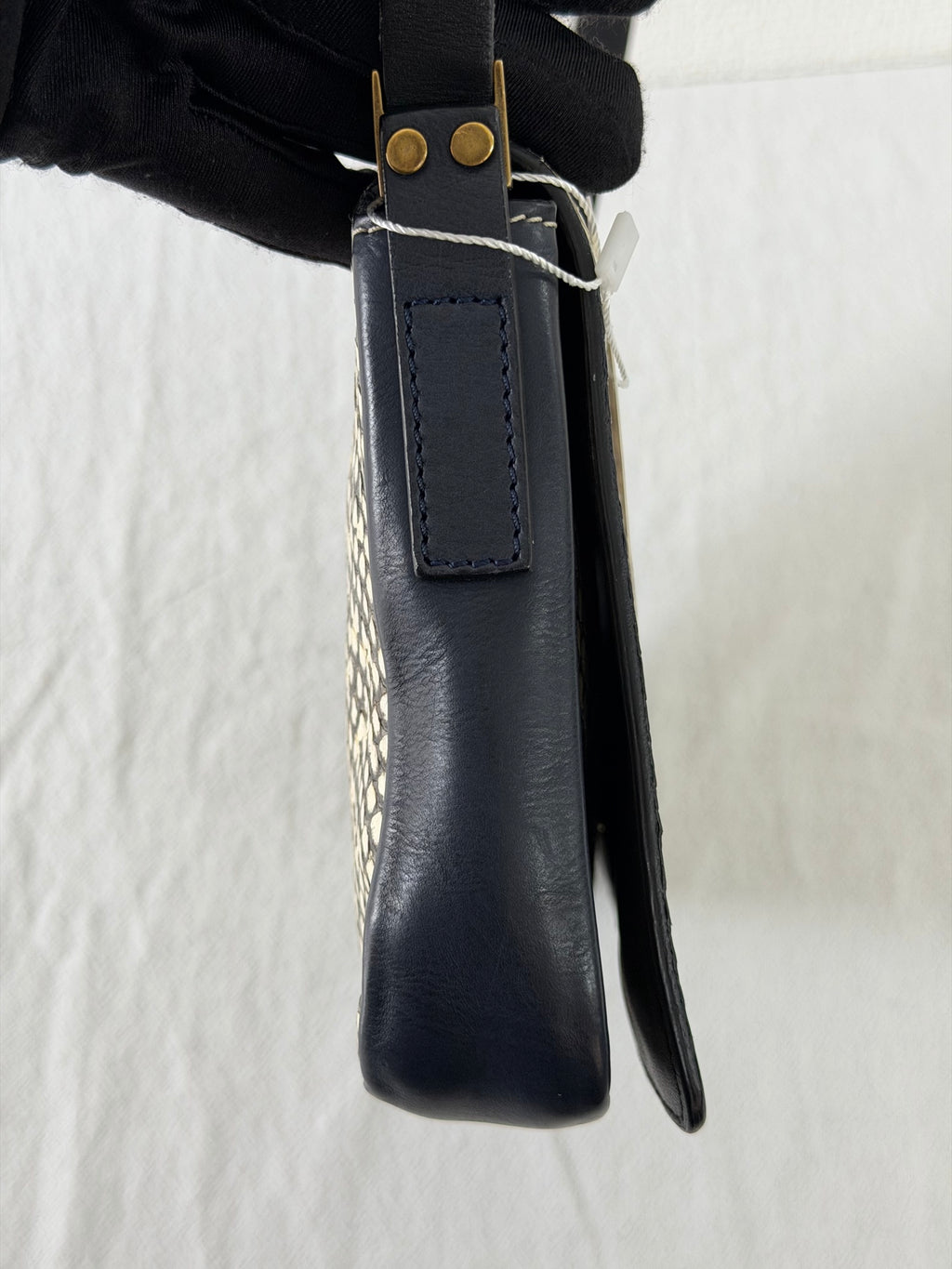 CELINE Python Leather Shoulder Bag