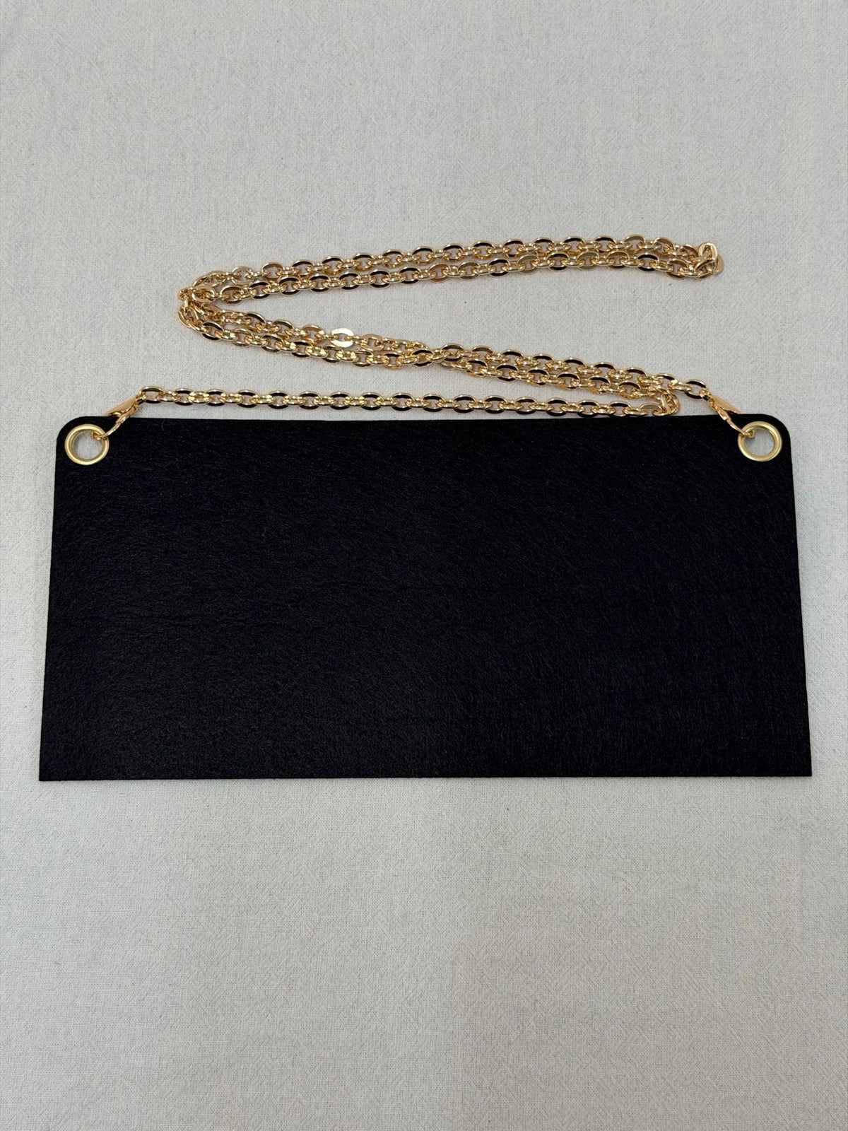 Yves Saint Laurent  Chevron Quilted Flap Clutch Bag