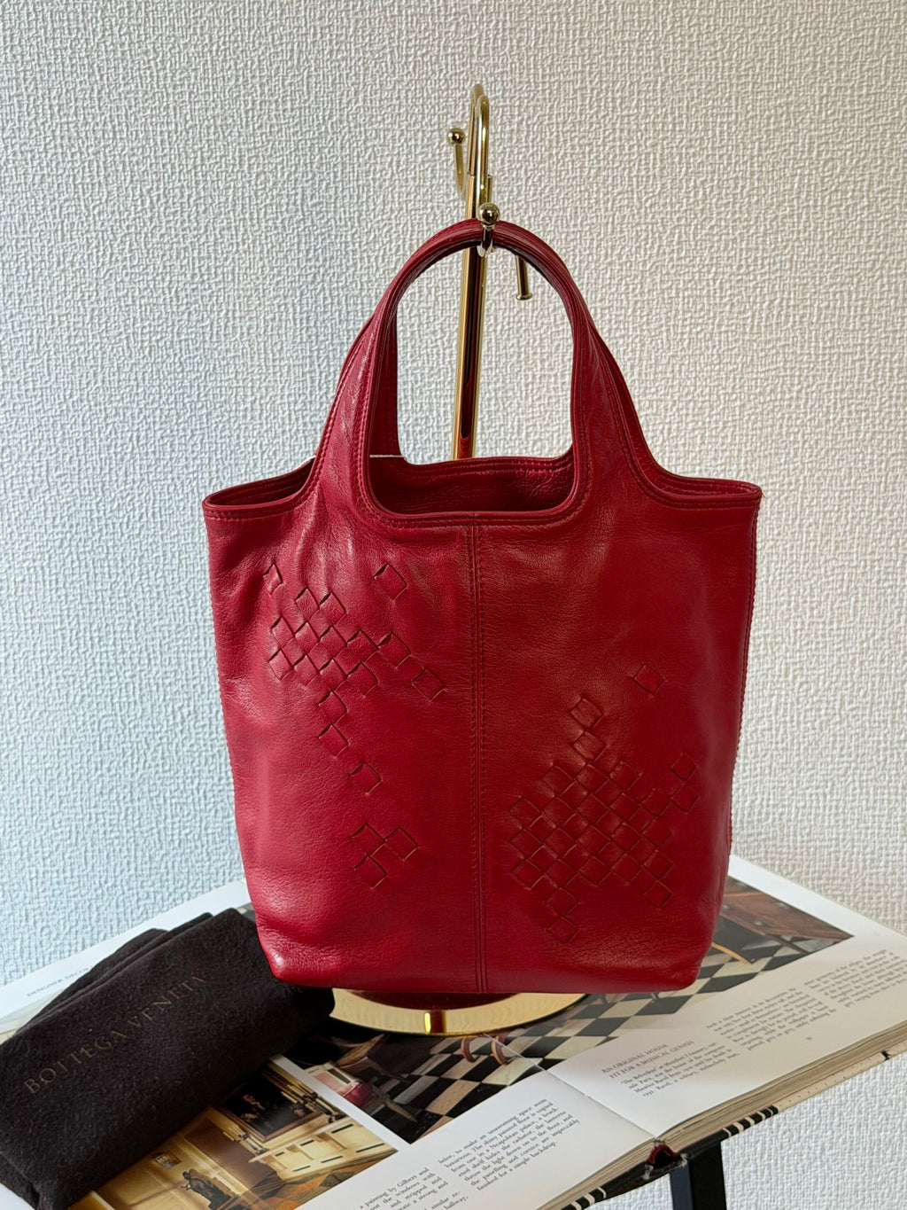 Bottega Veneta  Intrecciato Regent Tote Bag