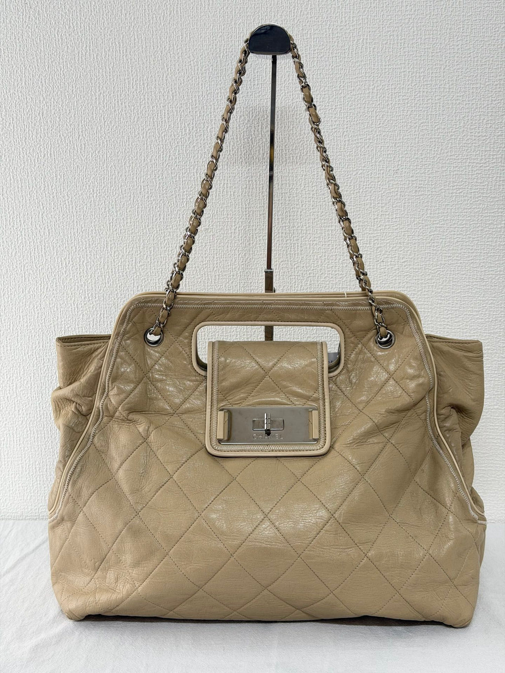 CHANEL  Mademoiselle East/West Accordion Tote Bag