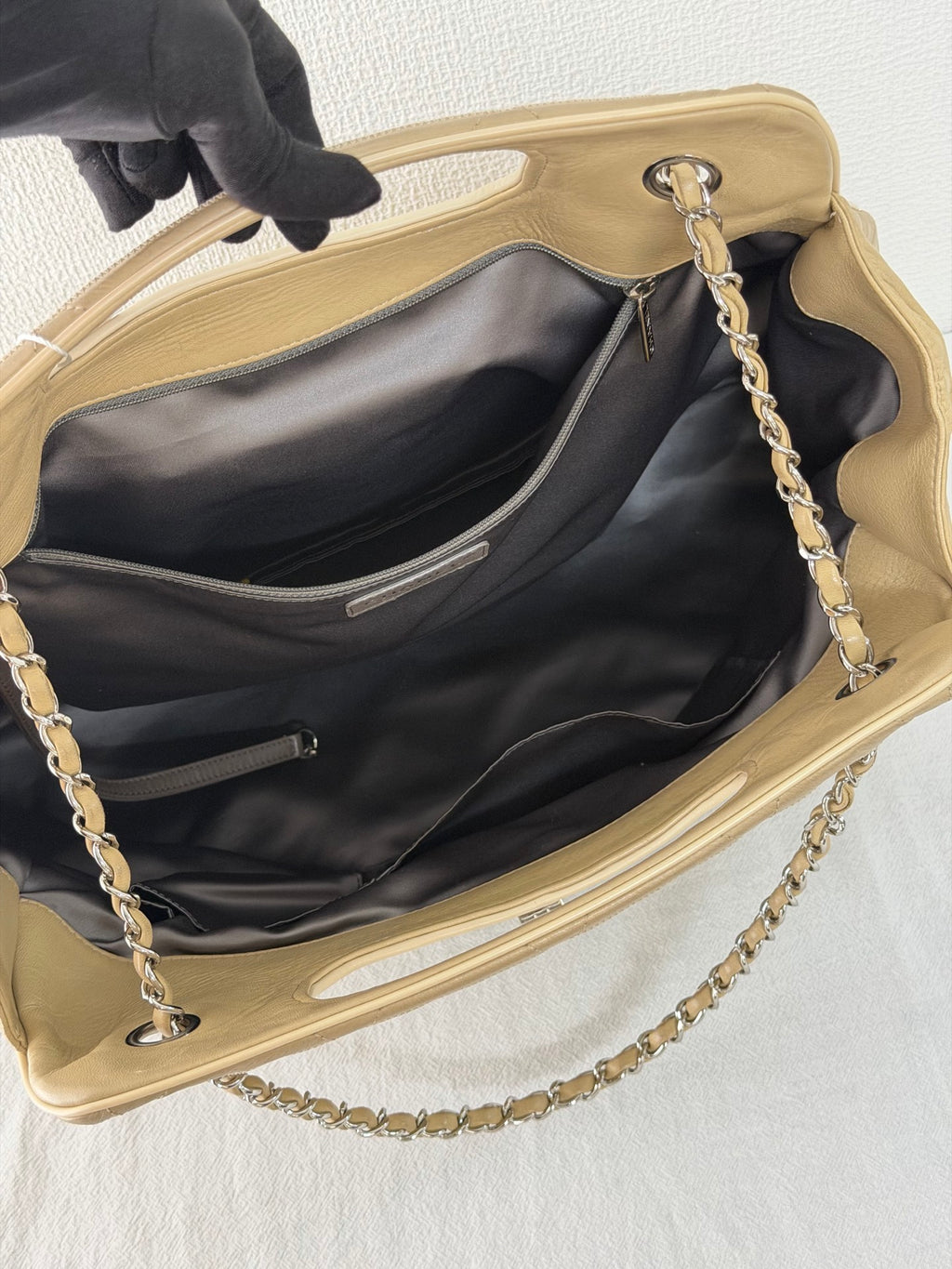 CHANEL  Mademoiselle East/West Accordion Tote Bag