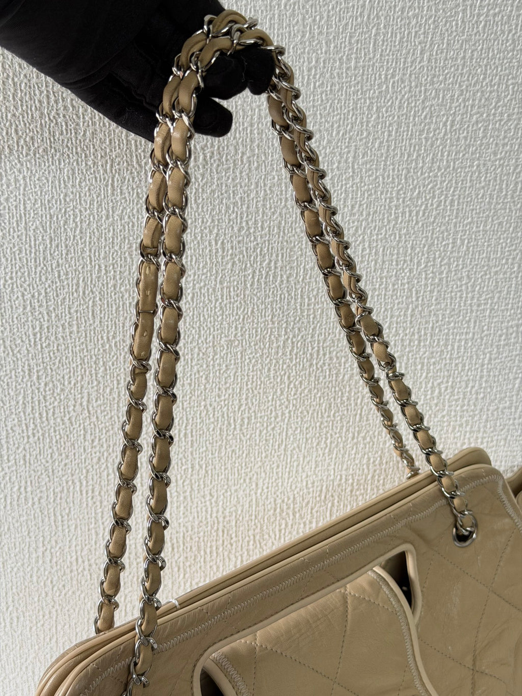 CHANEL  Mademoiselle East/West Accordion Tote Bag