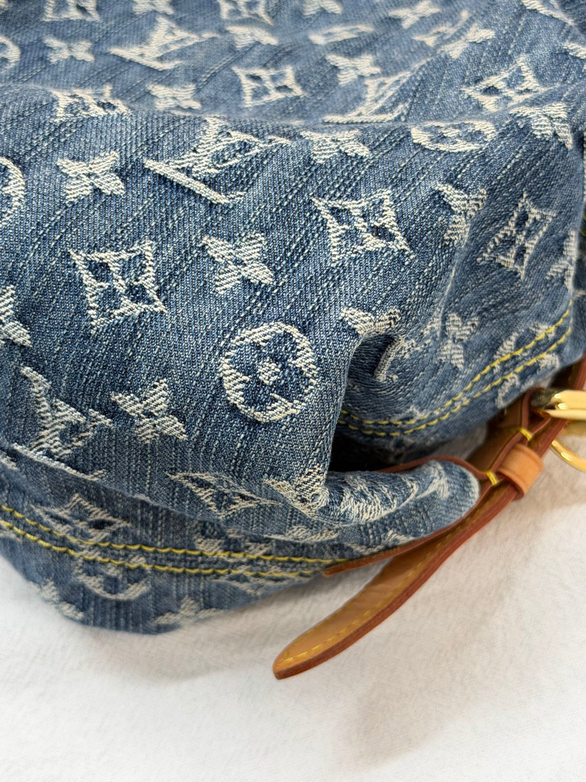 LOUIS VUITTON  Monogram Denim Neo Cabby Bag