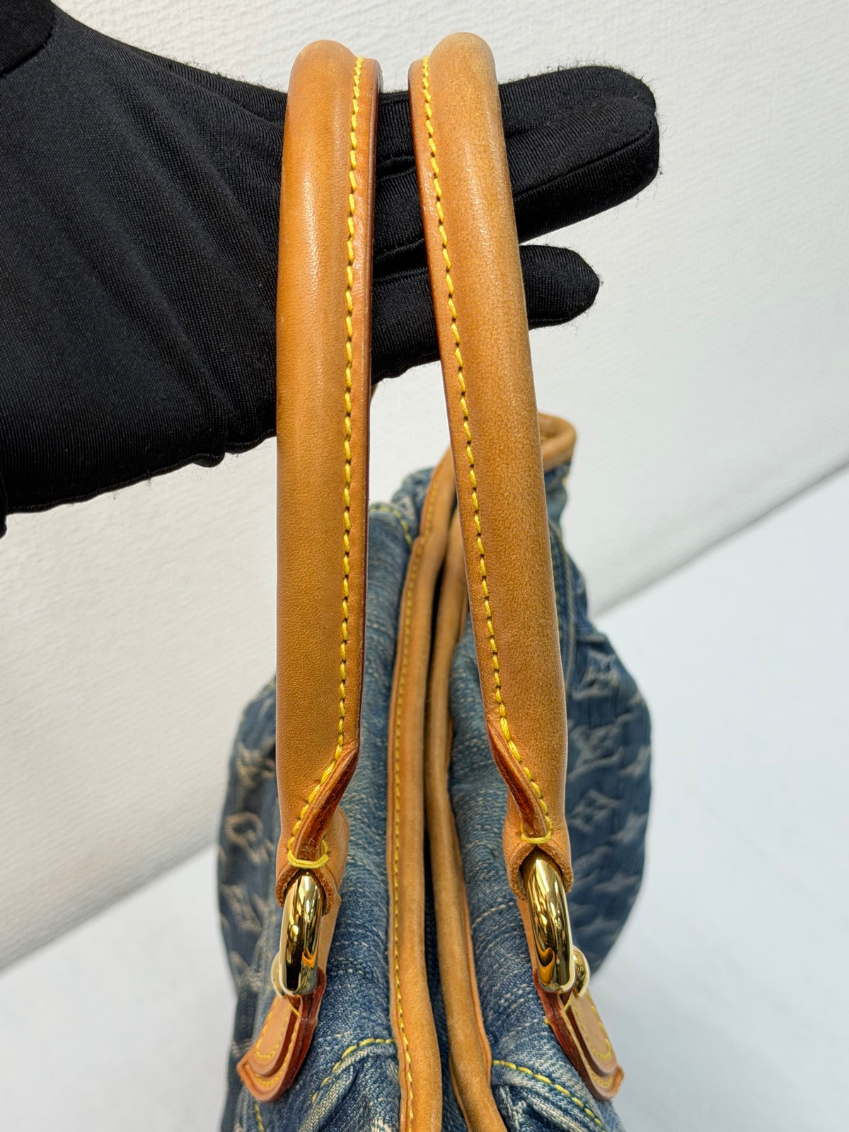 LOUIS VUITTON  Monogram Denim Neo Cabby Bag