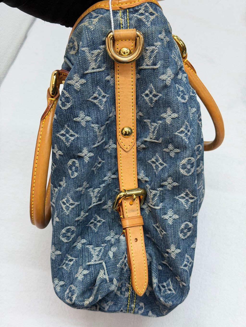 LOUIS VUITTON  Monogram Denim Neo Cabby Bag