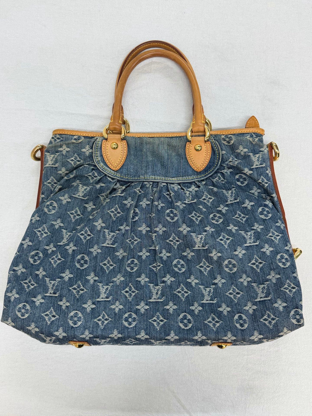 LOUIS VUITTON  Monogram Denim Neo Cabby Bag