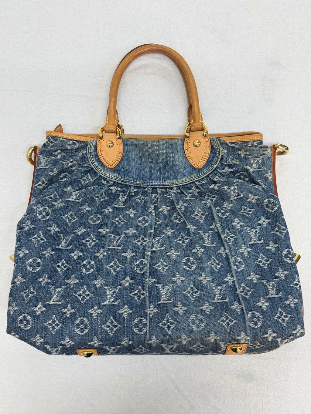 LOUIS VUITTON  Monogram Denim Neo Cabby Bag