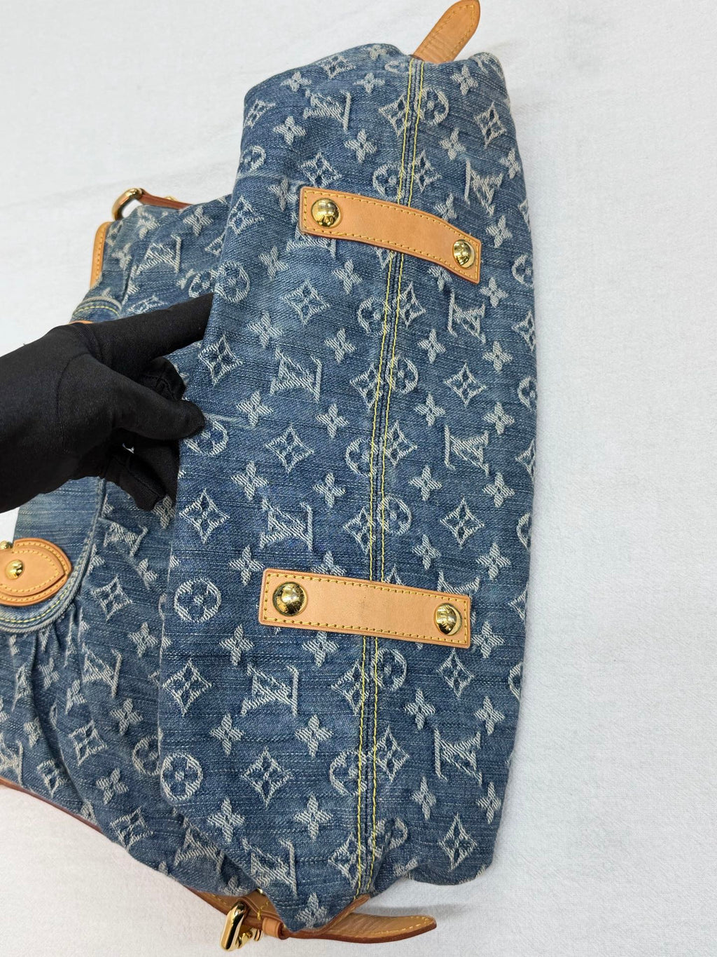 LOUIS VUITTON  Monogram Denim Neo Cabby Bag