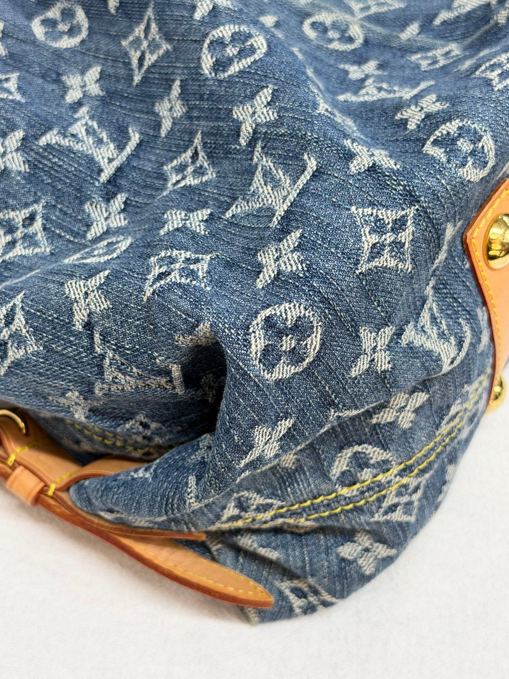 LOUIS VUITTON  Monogram Denim Neo Cabby Bag