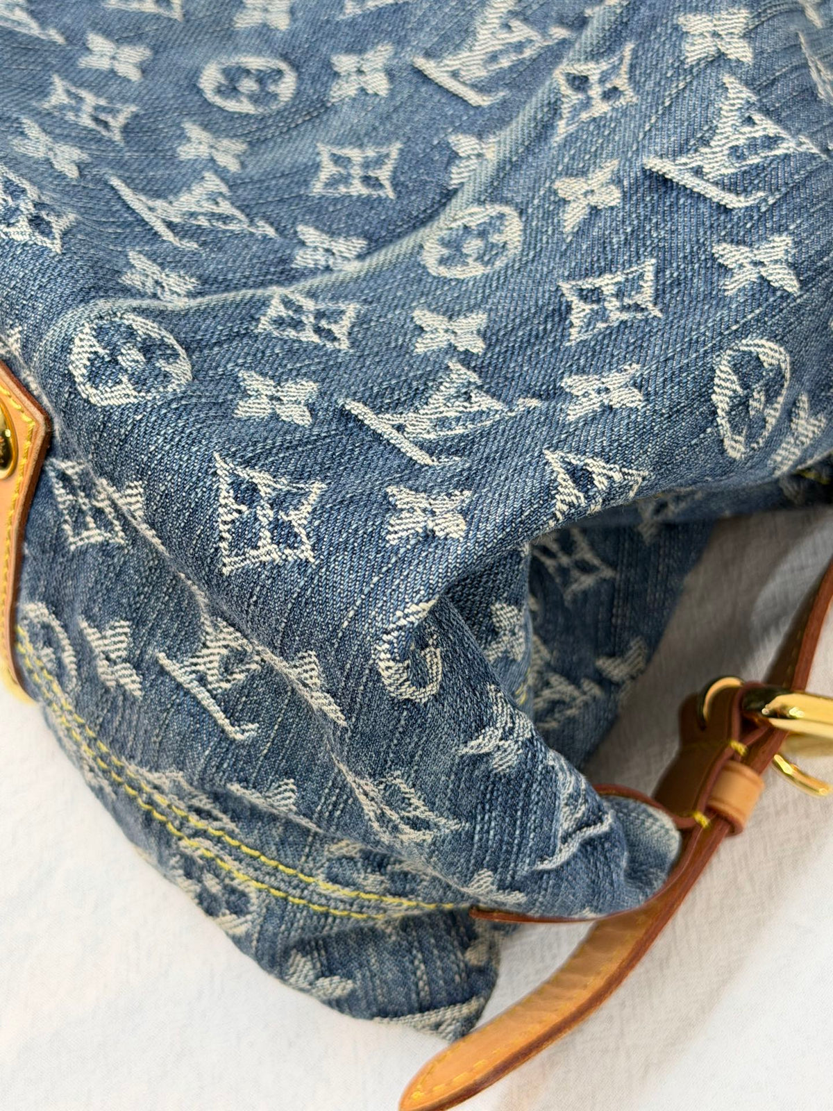 LOUIS VUITTON  Monogram Denim Neo Cabby Bag