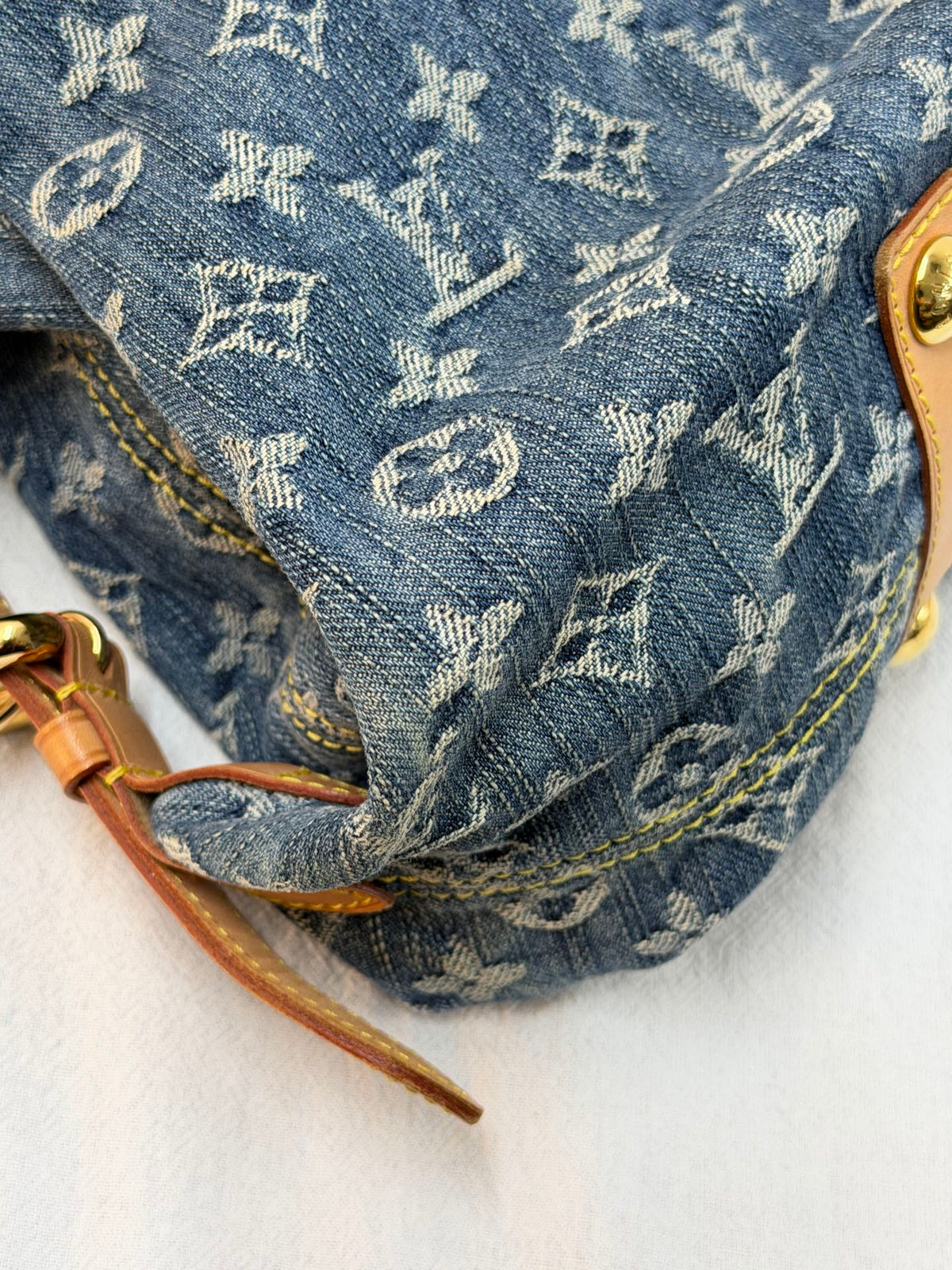 LOUIS VUITTON  Monogram Denim Neo Cabby Bag