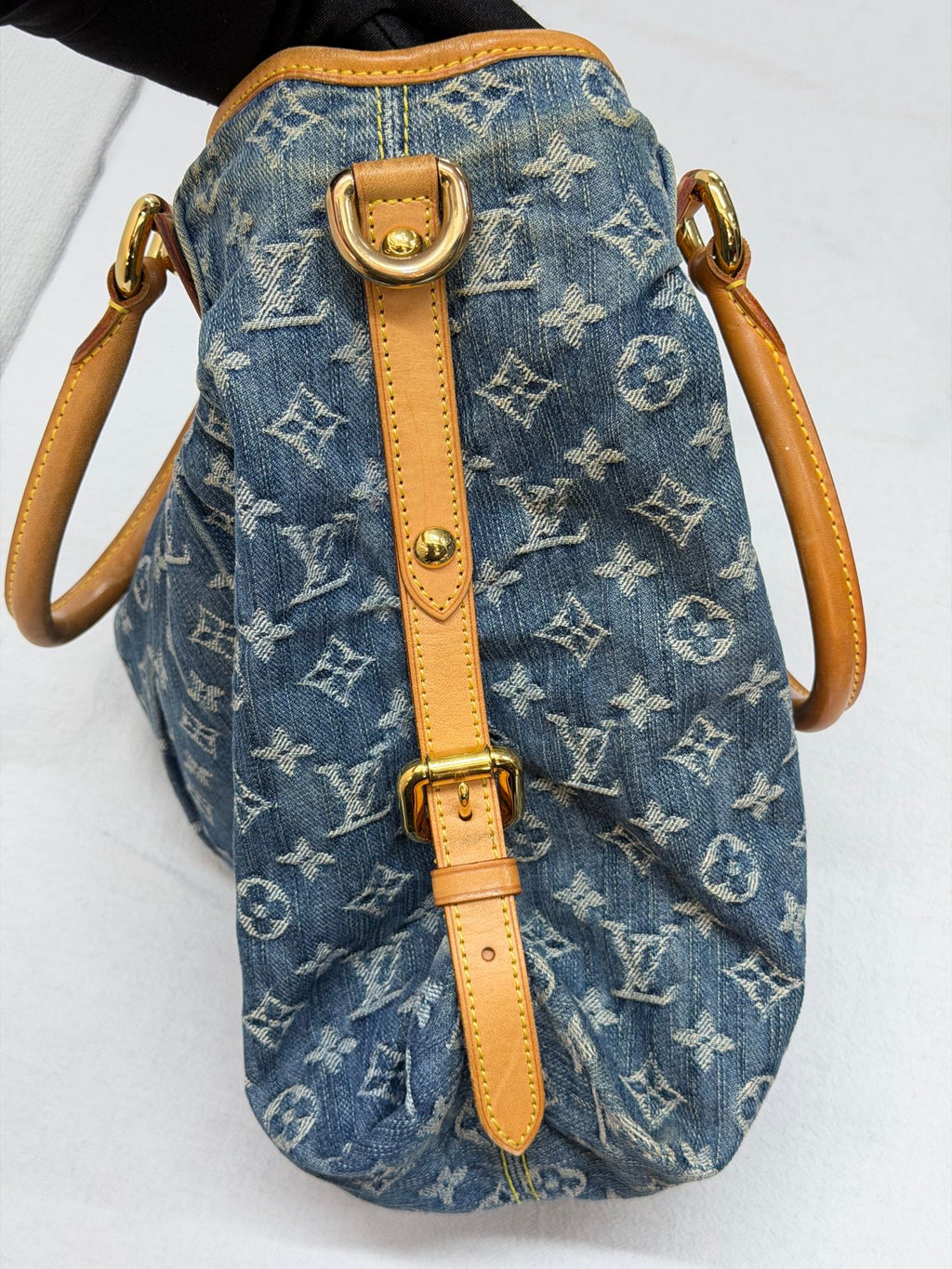 LOUIS VUITTON  Monogram Denim Neo Cabby Bag