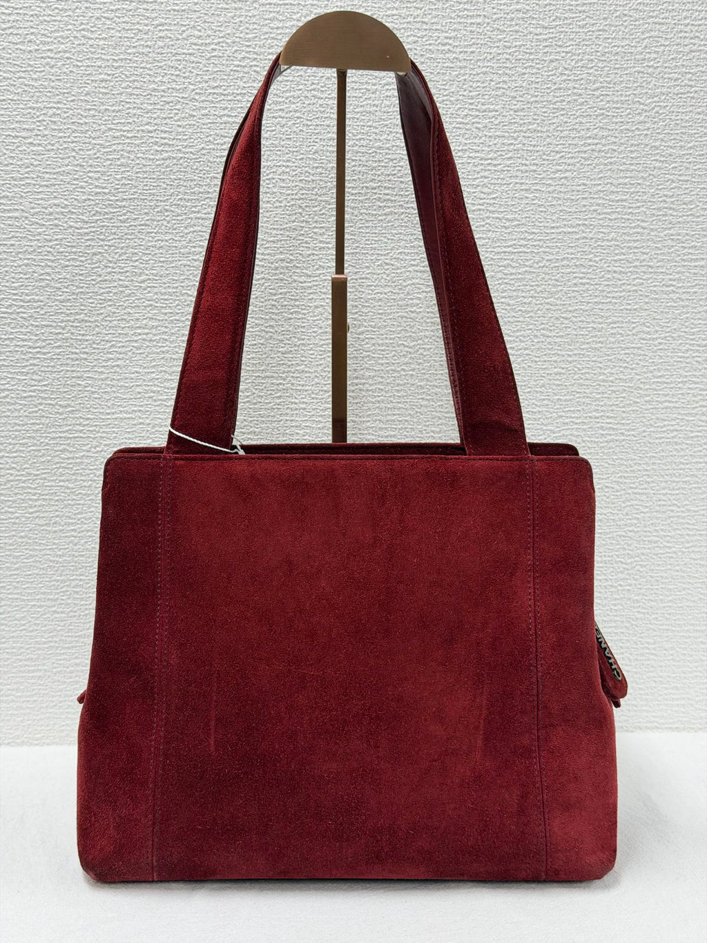 Chanel  Suede LAX Embroidered Logo Tote Bag