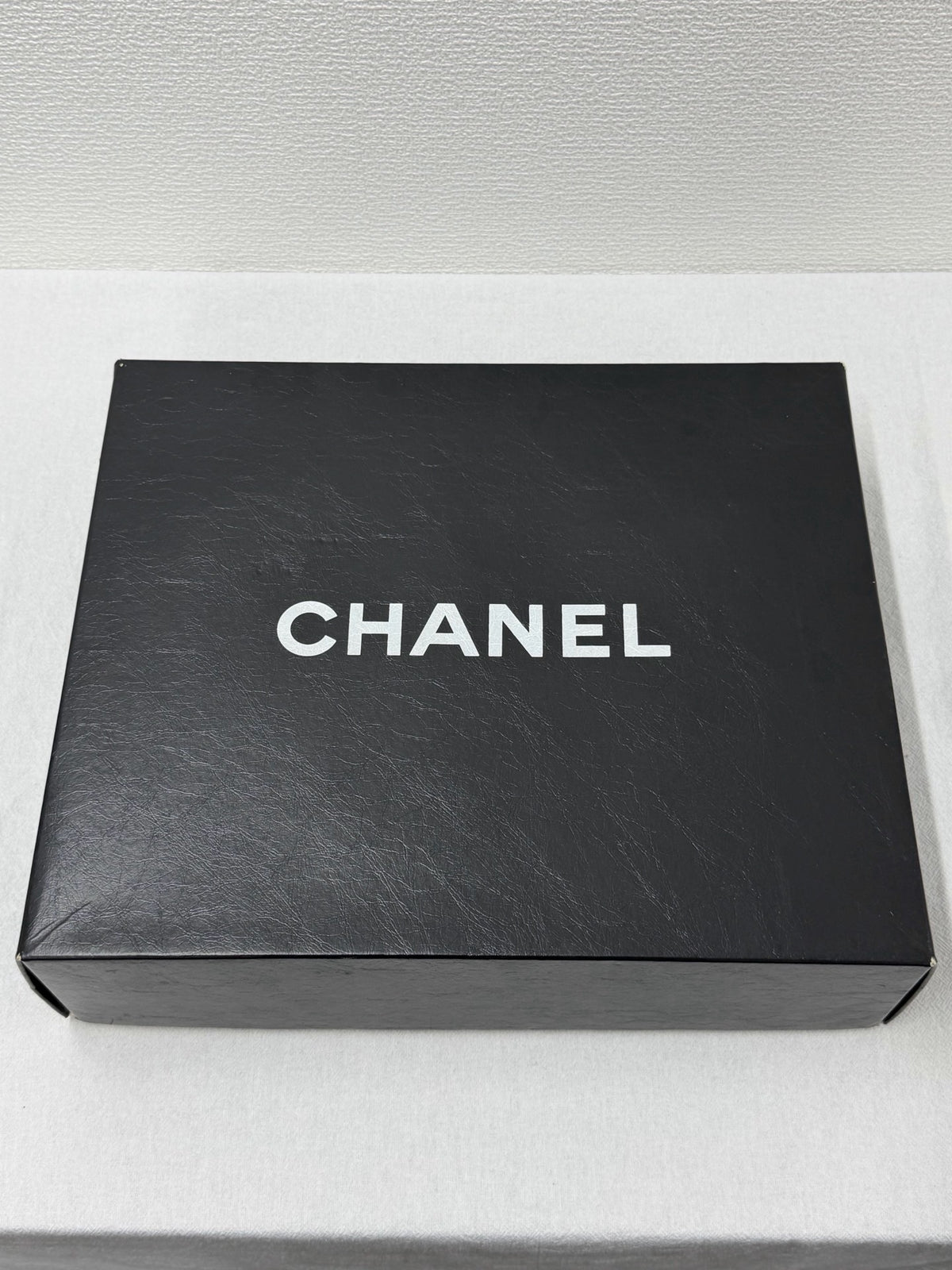 Chanel  Suede LAX Embroidered Logo Tote Bag