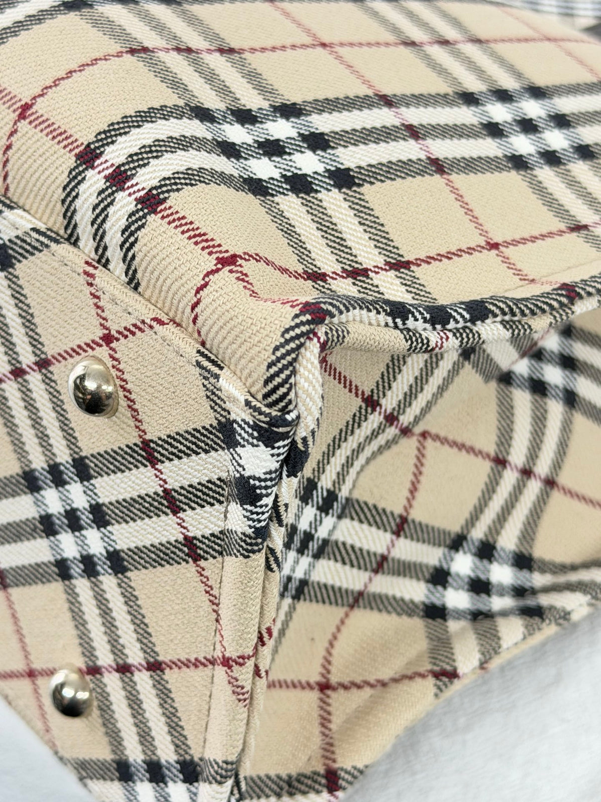 BURBERRY Check Totebag