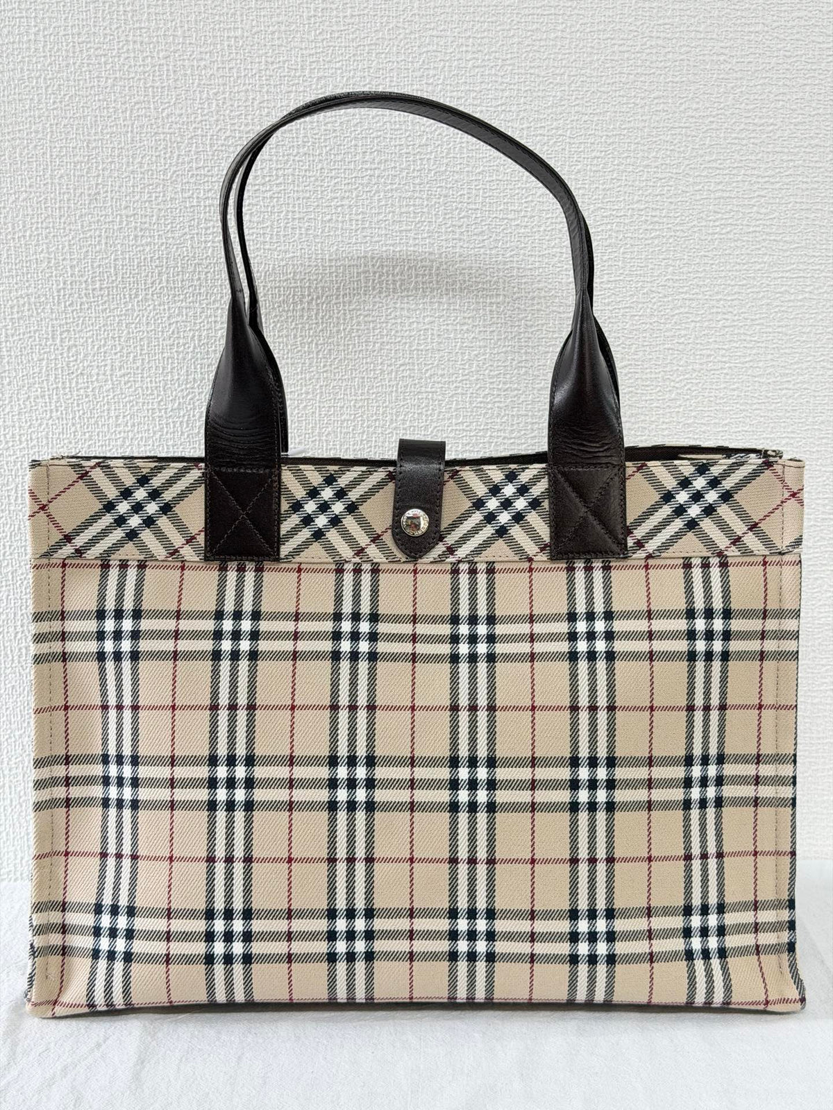 BURBERRY Check Totebag