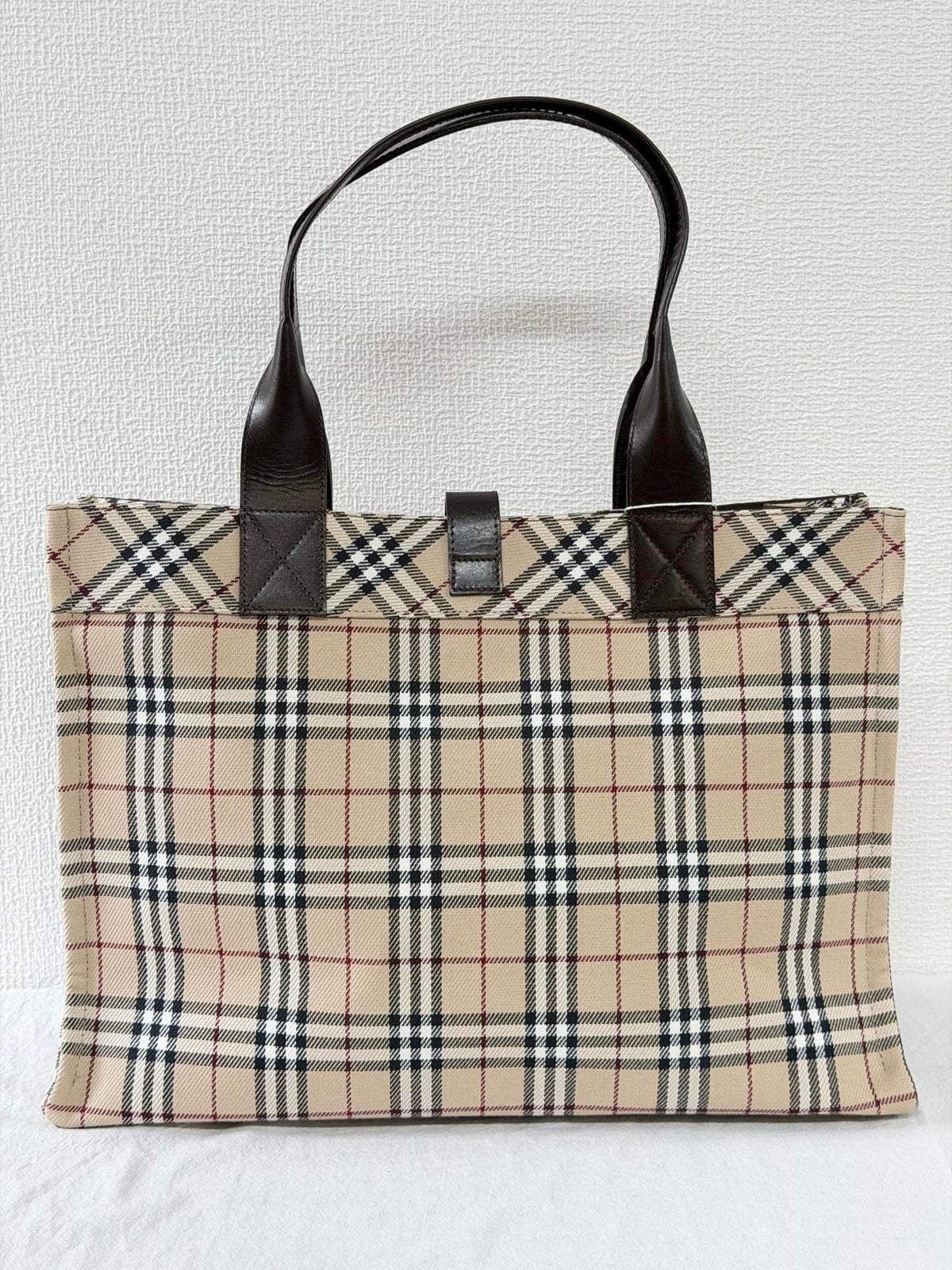 BURBERRY Check Totebag