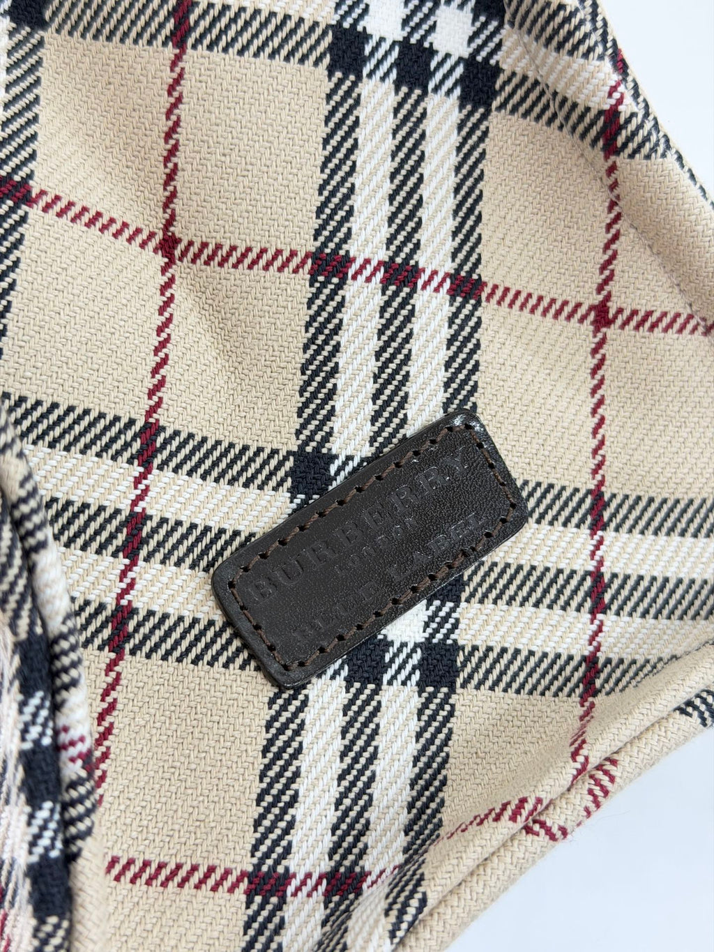BURBERRY Check Totebag