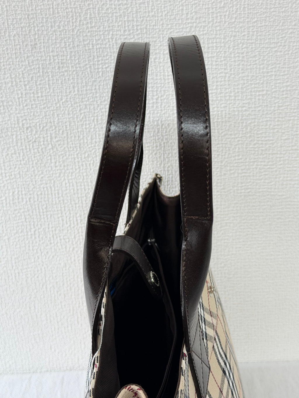 BURBERRY Check Totebag