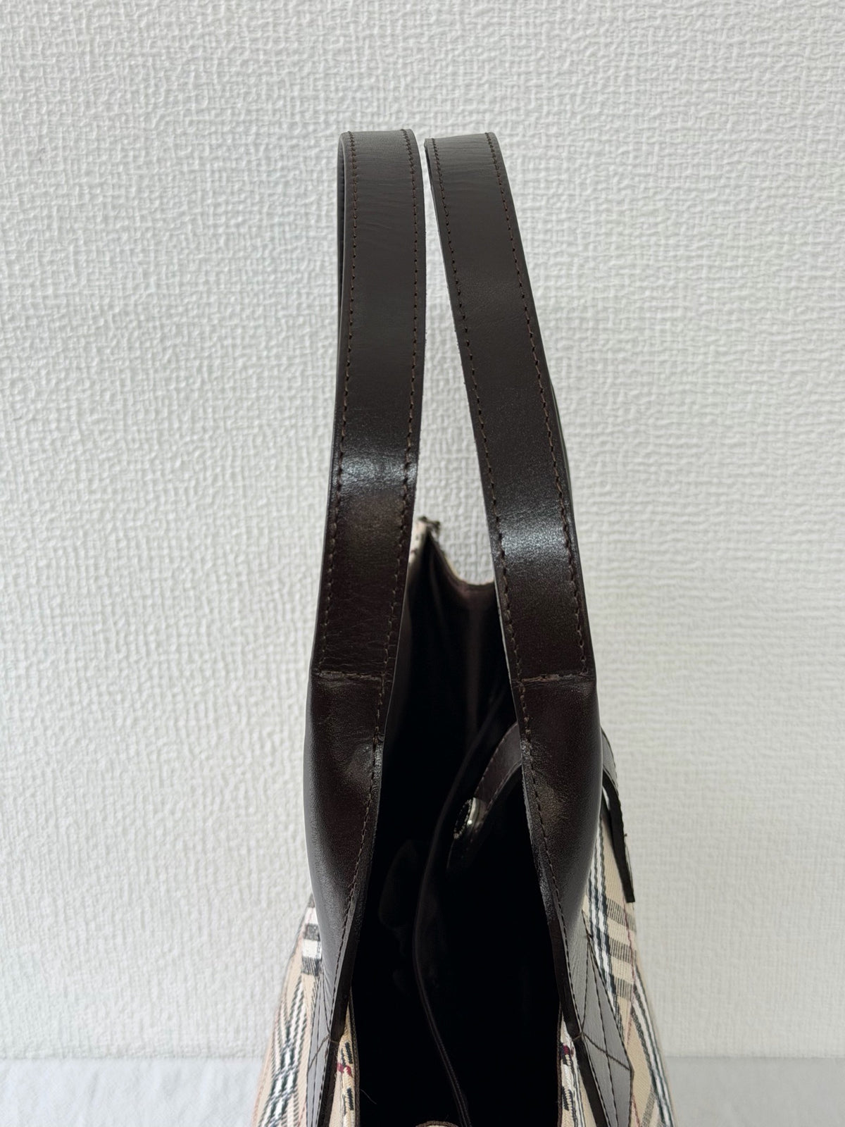 BURBERRY Check Totebag