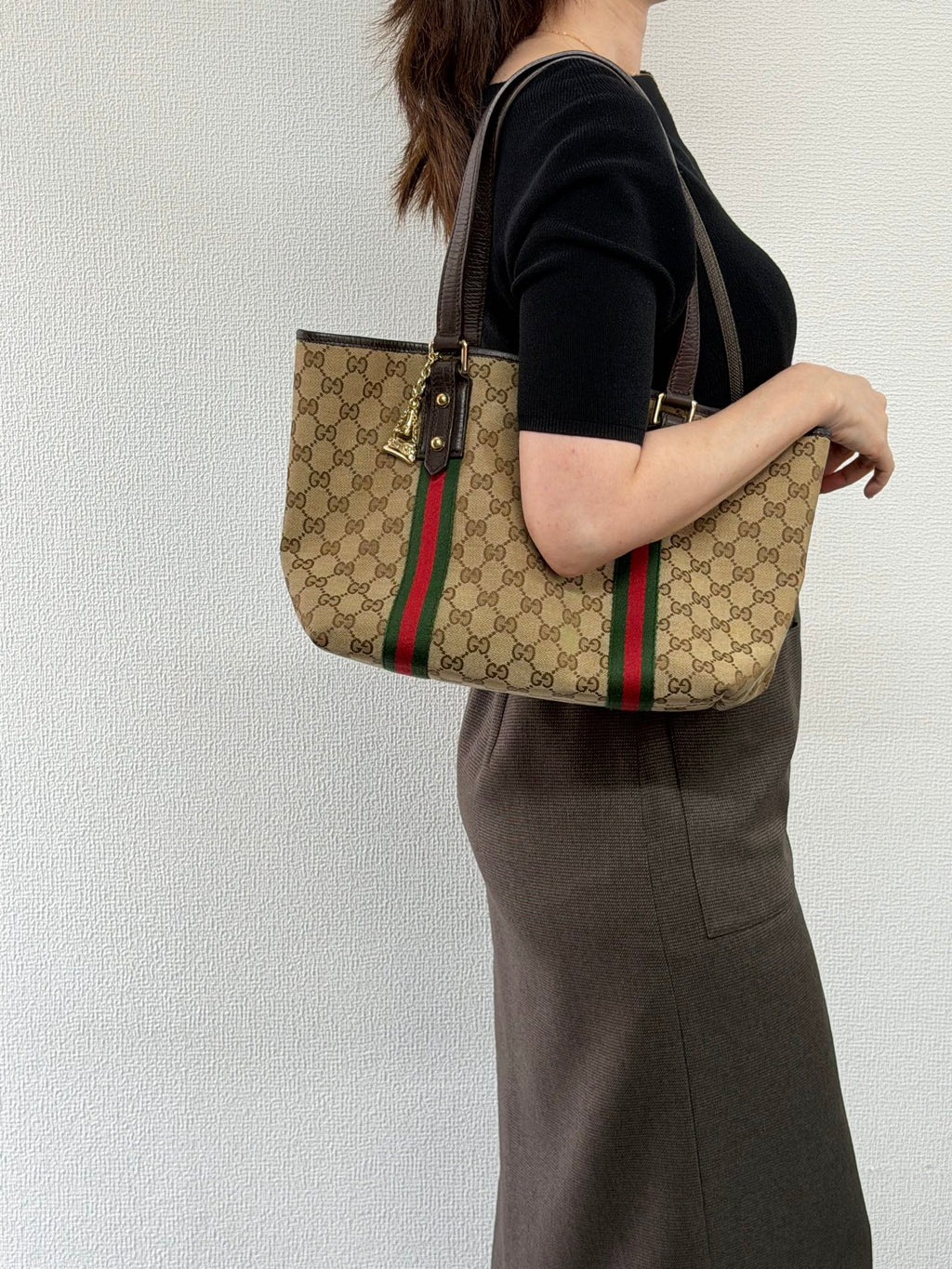 GUCCI GG Canvas Totebag