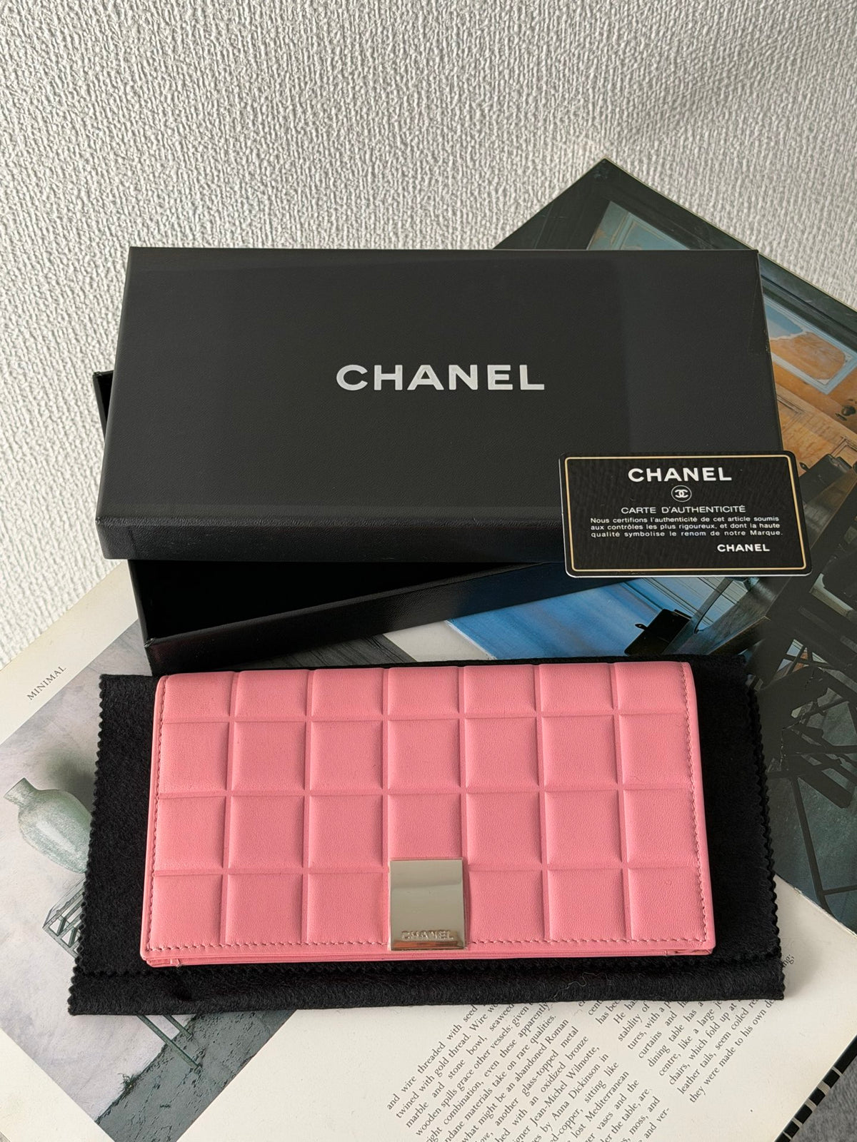 Chanel Pink Chocolate Bar