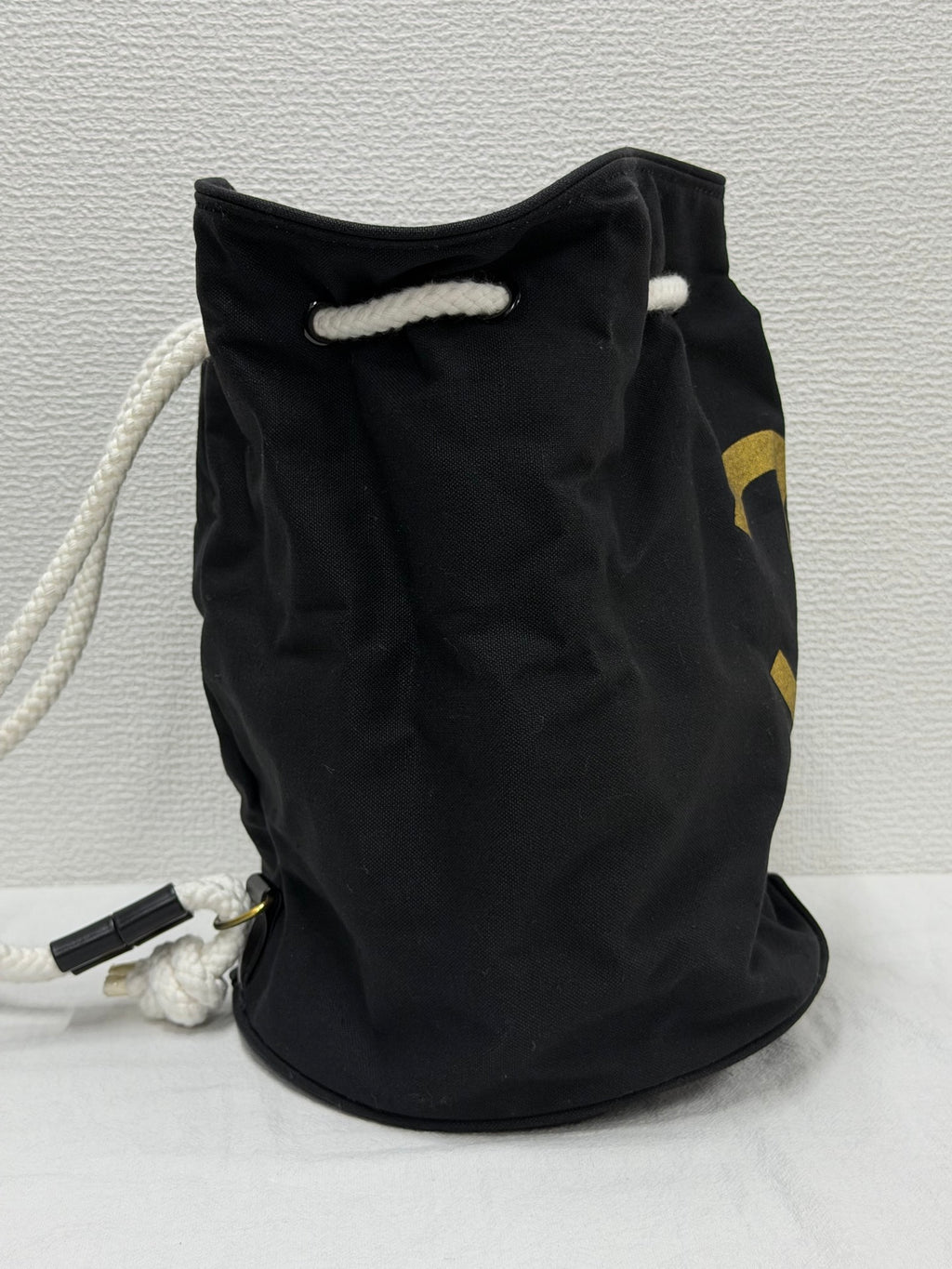 Chanel Canvas Drawstring Backpack