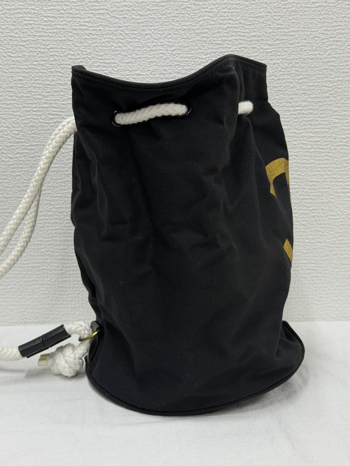 Chanel Canvas Drawstring Backpack