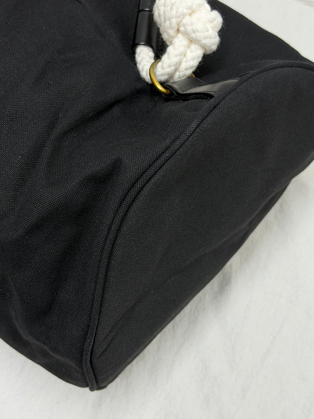 Chanel Canvas Drawstring Backpack
