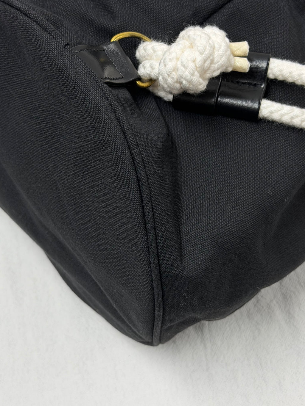 Chanel Canvas Drawstring Backpack