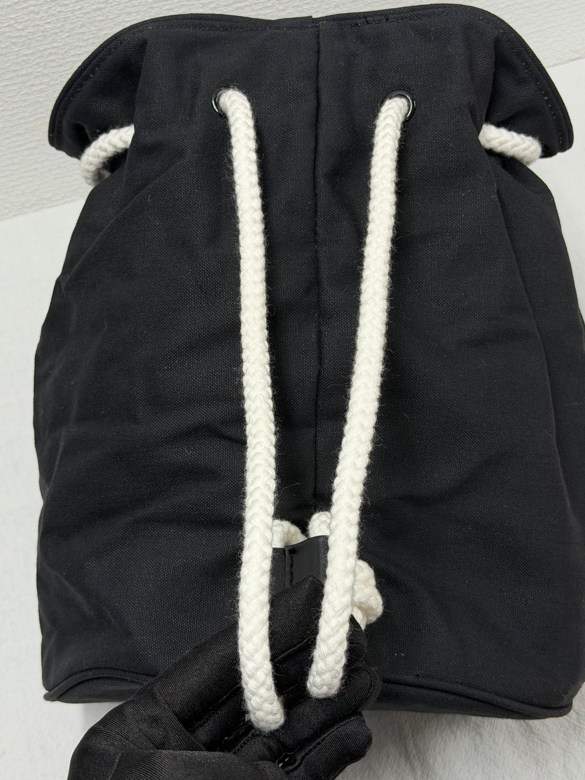 Chanel Canvas Drawstring Backpack