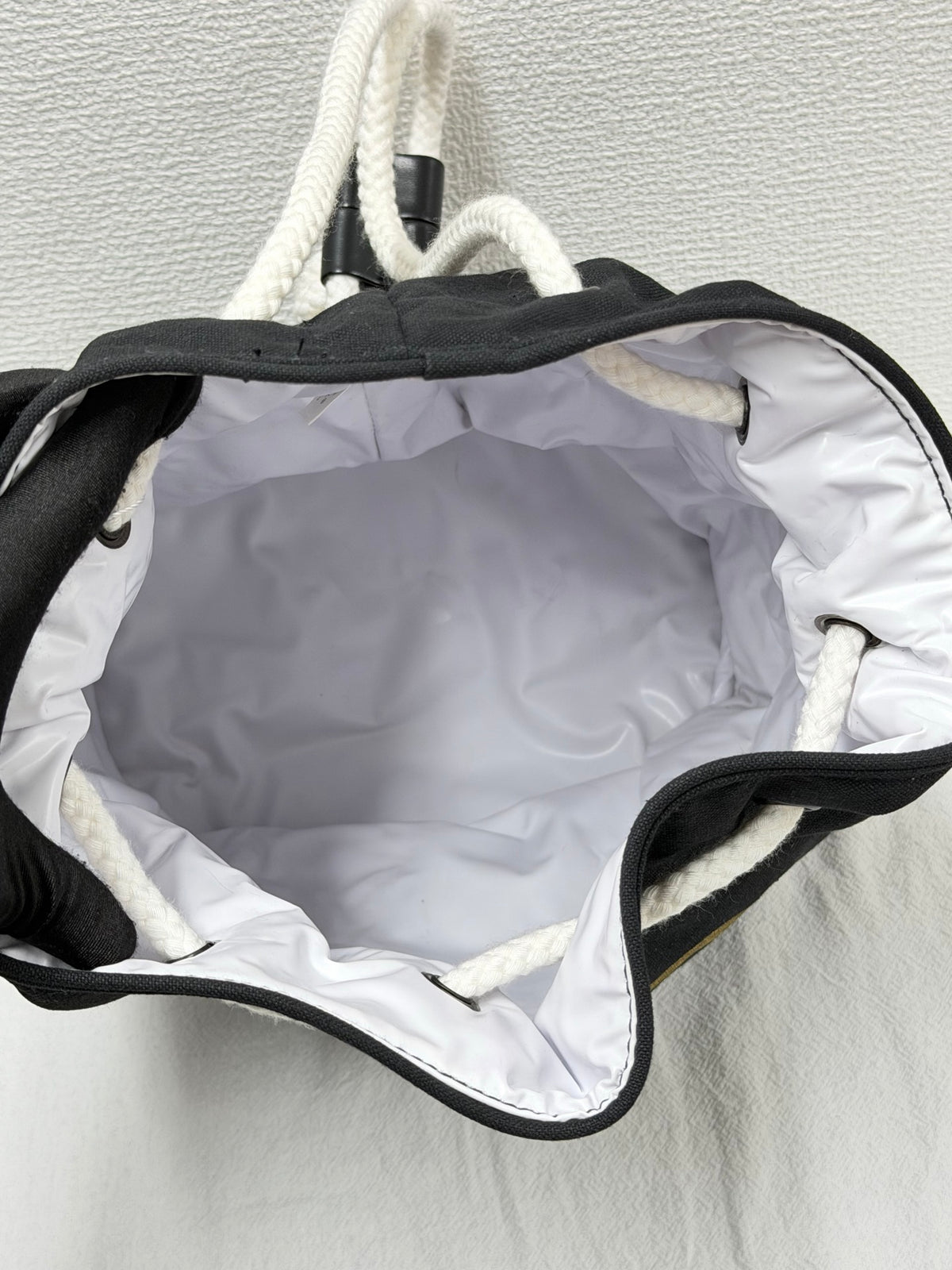 Chanel Canvas Drawstring Backpack