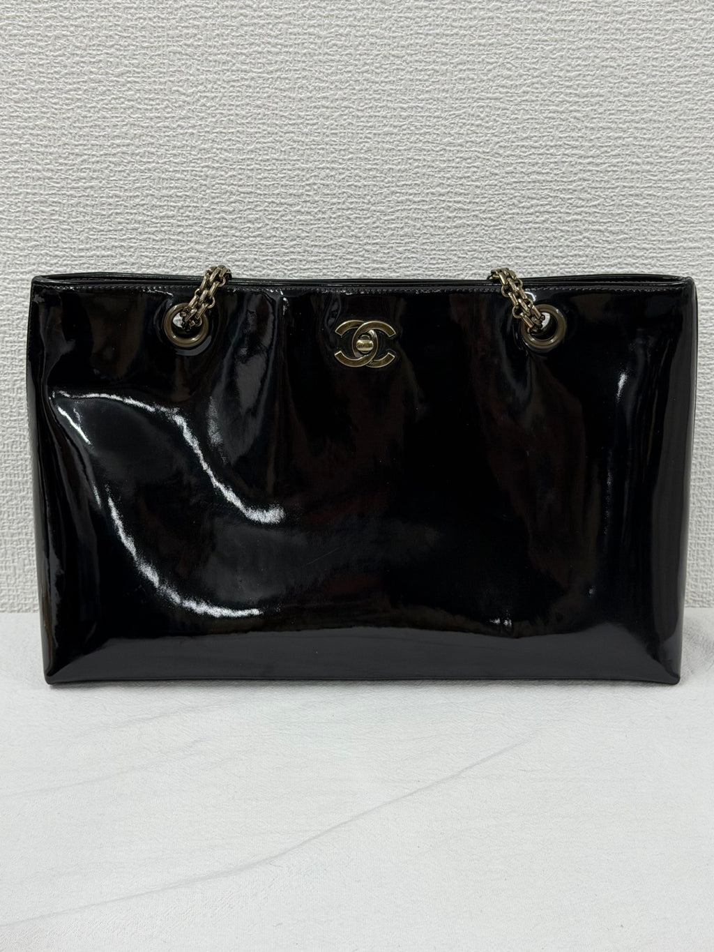 Chanel  Patent Leather CC Chain  Bag