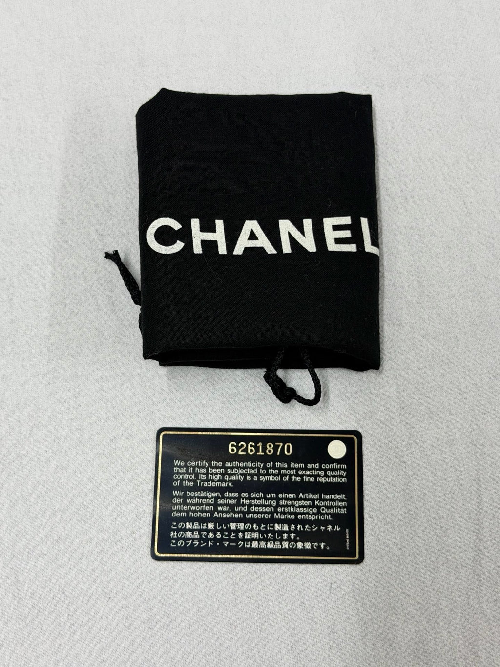 CHANEL Cavier Skin Vanity Case