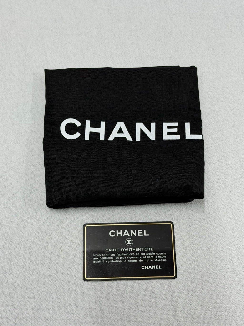 CHANEL Caviar Skin Chevron Drawstring Backpack / Bucket Bag